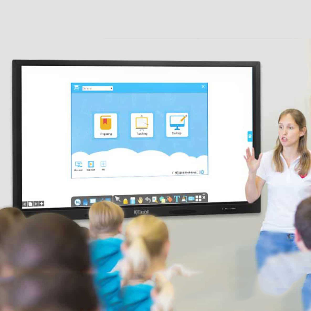 What is interactive board in school?